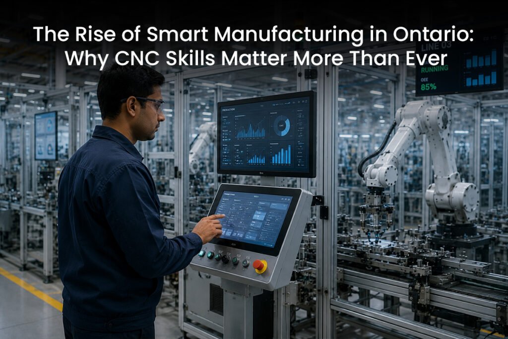 The Rise of Smart Manufacturing in Ontario: Why CNC Skills Matter More Than Ever